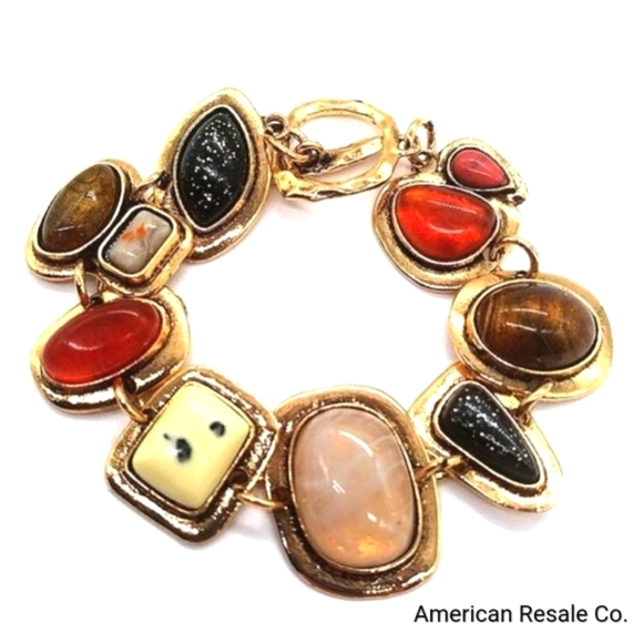 unbranded Jewelry - Vintage Style Boho Bracelet, Chunky Bracelet, Statement Bracelet, Gold Bracelet